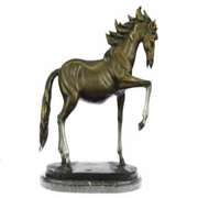 Racing Horse the Final Furlong Bronze Sculpture