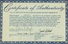 Collector's Fine China Plate