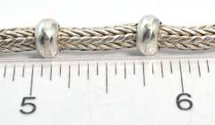 Woven Stations Bracelet in Sterling Silver