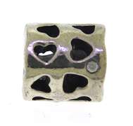 Vintage Seed Pearl Moon and Star Necklace