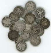 20 Assorted Full Good+ Barber Head Quarters