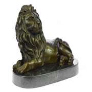 African Lion King of Jungle Edition Bronze Sculpture