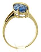 Exciting Marquise Blue Topaz Ring