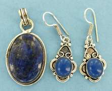 Silver and Natural Stone