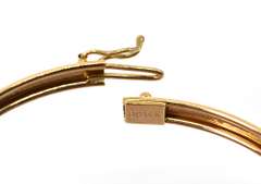Classic Child's Gold Bangle