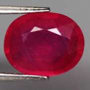 Stunning 3.04ct reddish pink Ruby