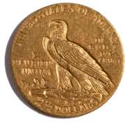 1911  $ 2 1/2 US Gold Quarter Eagle