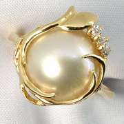 Lovely Mobe Pearl Ring