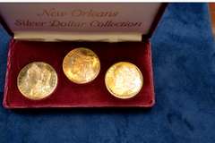Uncirculated 3 Coins New Orleans set