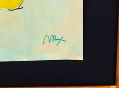 PETER MAX FLOWER VASE