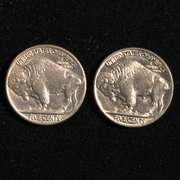 1935 And 1936 S Gem Frosty BU Buffalo Nickel