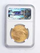 MS62 1908 $20.00 Saint-Gaudens Gold Double Eagle No Motto - Graded NGC