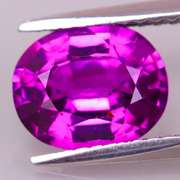 Rare 1.96ct pure purple VVS Umbalite Garnet