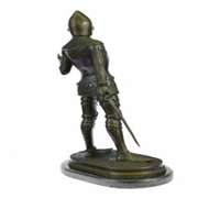 Knight Warrior Bronze Statue