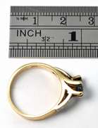 Double Sapphire & Diamond Ring