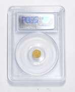 AU55 1865 Liberty Head 1/4 Dollar Gold Coin - BG-822 - Graded PCGS