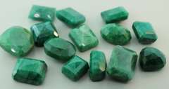 Huge 1,151ct 14 piece Emerald parcel