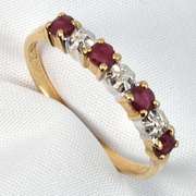 Ruby & Diamond Band
