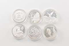 2011 Mexico 2011 Tuvalu $1 2014 Isle Of Man 2014 Burkina Faso Silver