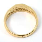 Man's 7 Channel Set Diamond Ring