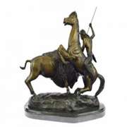 American Buffalo Bronze Statue