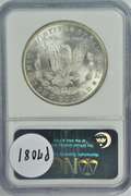 Near Gem BU 1879-S Morgan Silver Dollar. NGC MS64