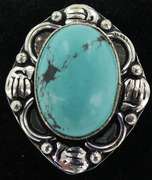 Silver and Natural Stone