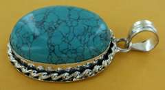 Silver and Natural Stone