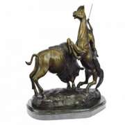 American Buffalo Bronze Statue