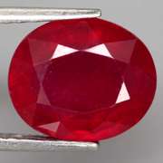 Fabulous 5.78ct top blood red Ruby