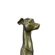 Abstract Modern Art Greyhound Grey Hound Dog Bronze Sculpture by Barye Statue