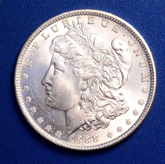 1888 B.U. MORGAN SILVER DOLLAR