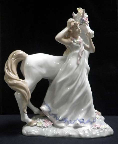 Fairytale Dreams 12inc Porcelain Handcrafted Figurine