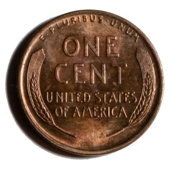 Mostly Red BU 1921 Lincoln Head Cent