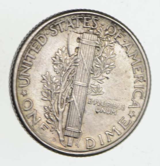 1926-D Mercury Silver Dime - Choice