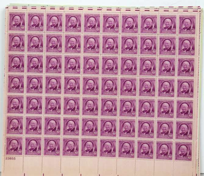 $96.20 Face Value In Mint 3 & 5 Cent US Comm Sheets