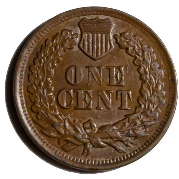 1866  Civil War Choice Brown BU Indian Head Cent