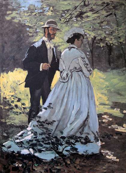 Claude Monet, Bazille And Camille