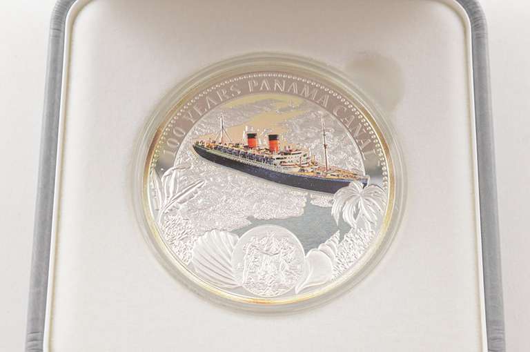 2014 Niue $2 Partially Frosted Prooflike Silver Coin - Box & COA