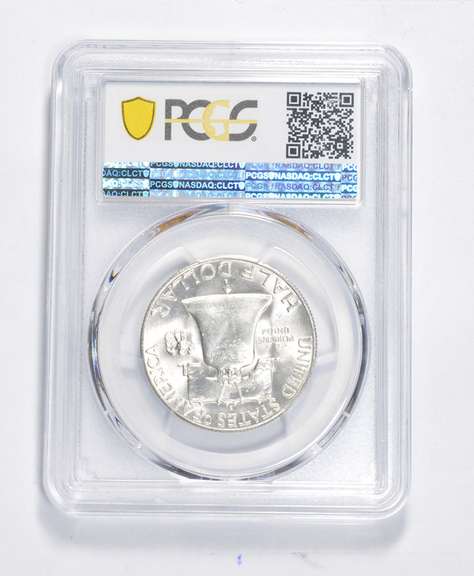 MS65 FBL 1949-S Franklin Half Dollar - Graded PCGS