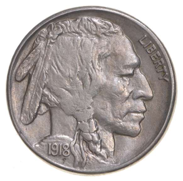 1918-S Indian Head Buffalo Nickel