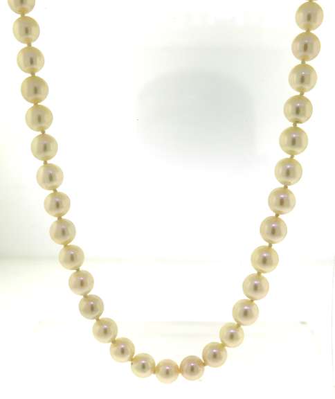 Elegant 7.5-8mm Pearl Necklace