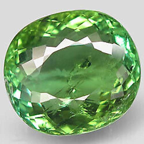 Huge! 16.51ct open color grass green Tourmaline