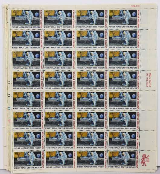 $ 176.20 Face Value In Mint 10 Cent US Comm Sheets