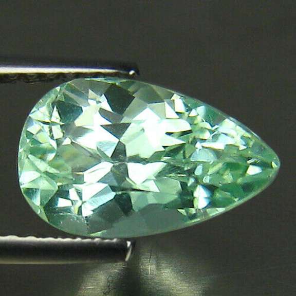 Collectors 3.34ct aqua green Kunzite from Afganistan