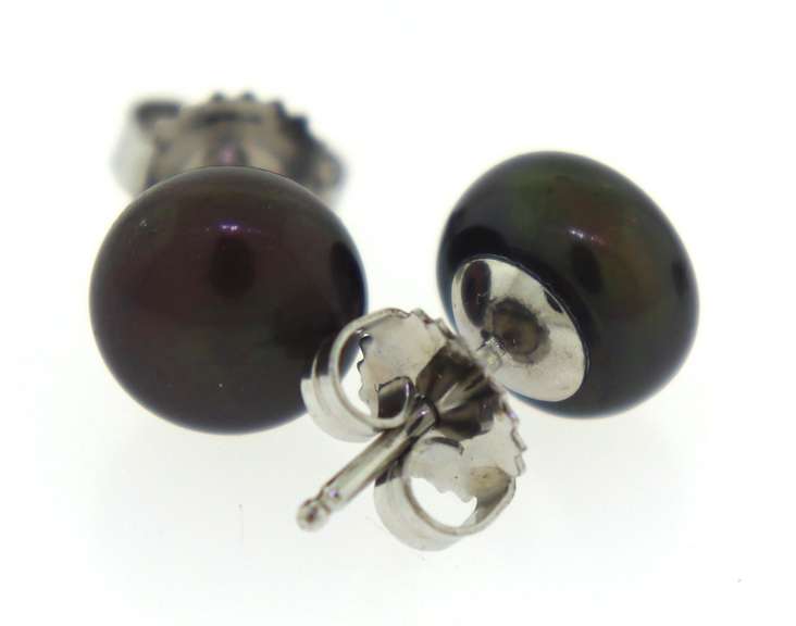 Honora 2 Pairs of Pearl Stud Earrings