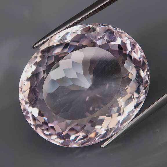 Halo flashing 40.83ct real unheated Bolivian Amethyst