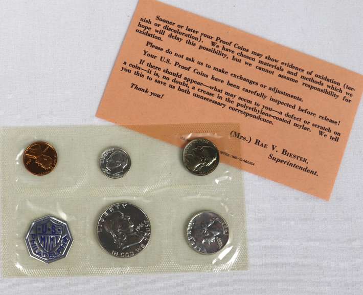 19 Proof Sets Assorted 1961- 2003