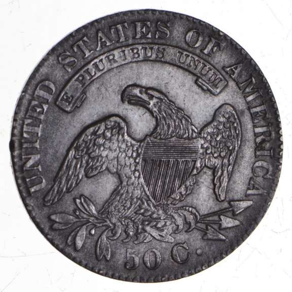 1833 Capped Bust Half Dollar