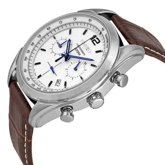 Seiko Chronograph on Leather, New